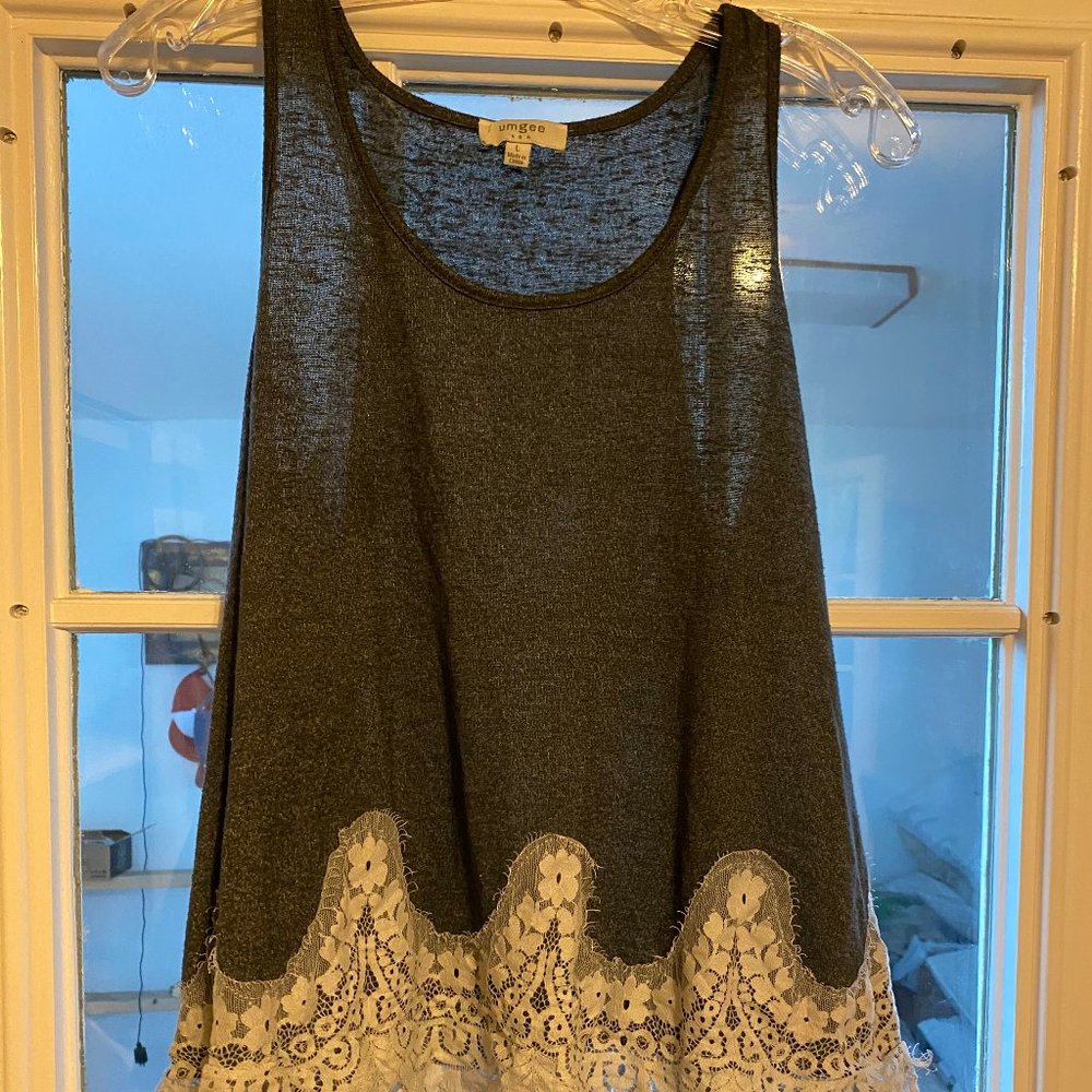 Lace tank top